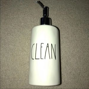 Rae Dunn Clean Soap Dispenser
